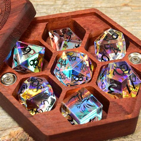 gemstone phoenix dice box